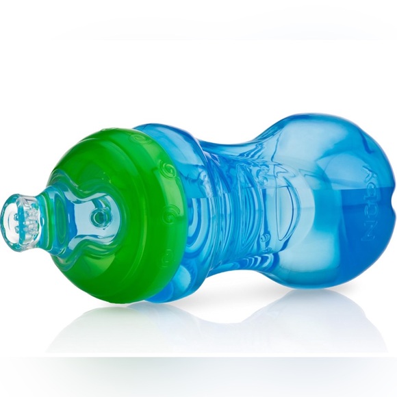 New Nuby 2-Pack No-Spill Super Spout Easy Grip Cup, 10 Ounce, 6 Months + - Picture 2 of 4